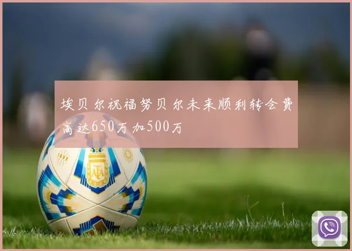 埃贝尔祝福努贝尔未来顺利转会费高达650万加500万